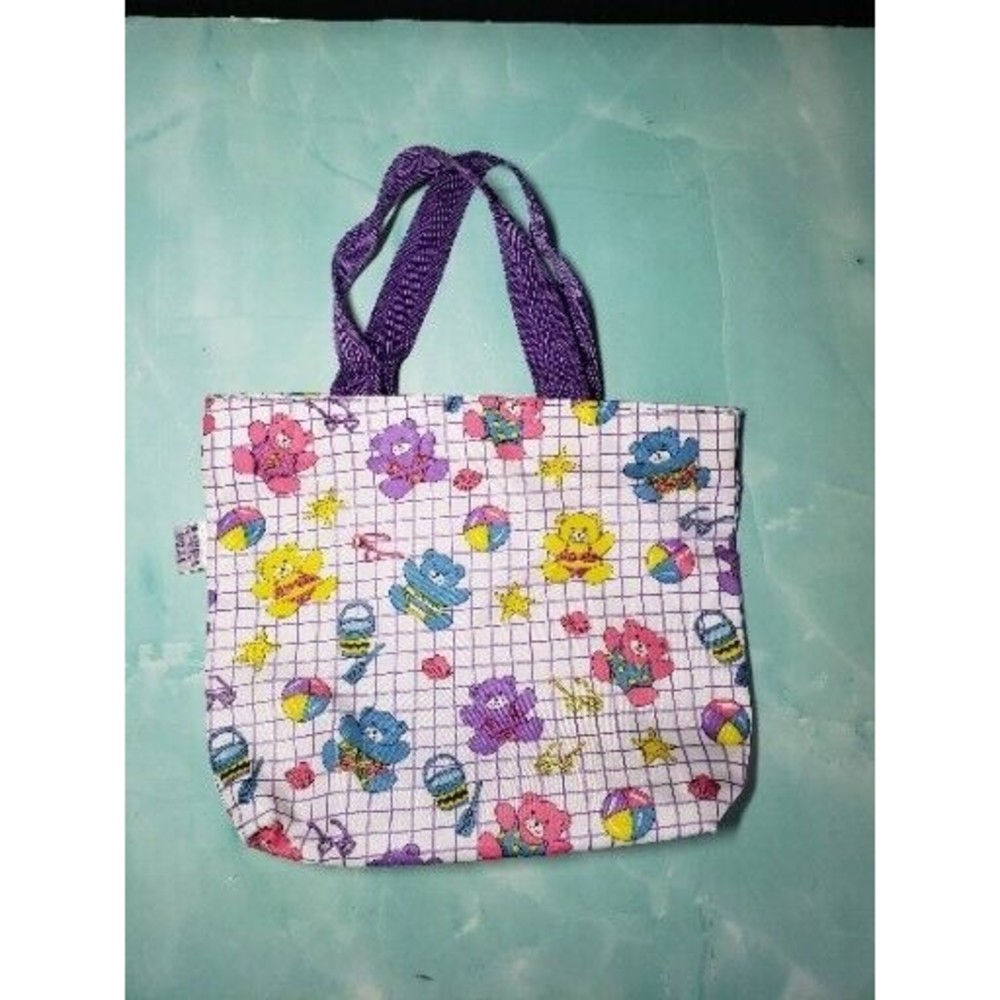 ITSA SMASH by ROSECRAFT Bear Tote Bag Beach Vintage 12x9